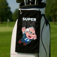 Super Bernie Sanders Golf Towel thumb 2