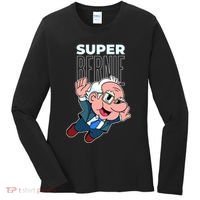 Super Bernie Sanders Women's Long Sleeve Shirt thumb 0