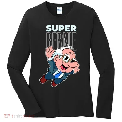 Super Bernie Sanders Women's Long Sleeve Shirt