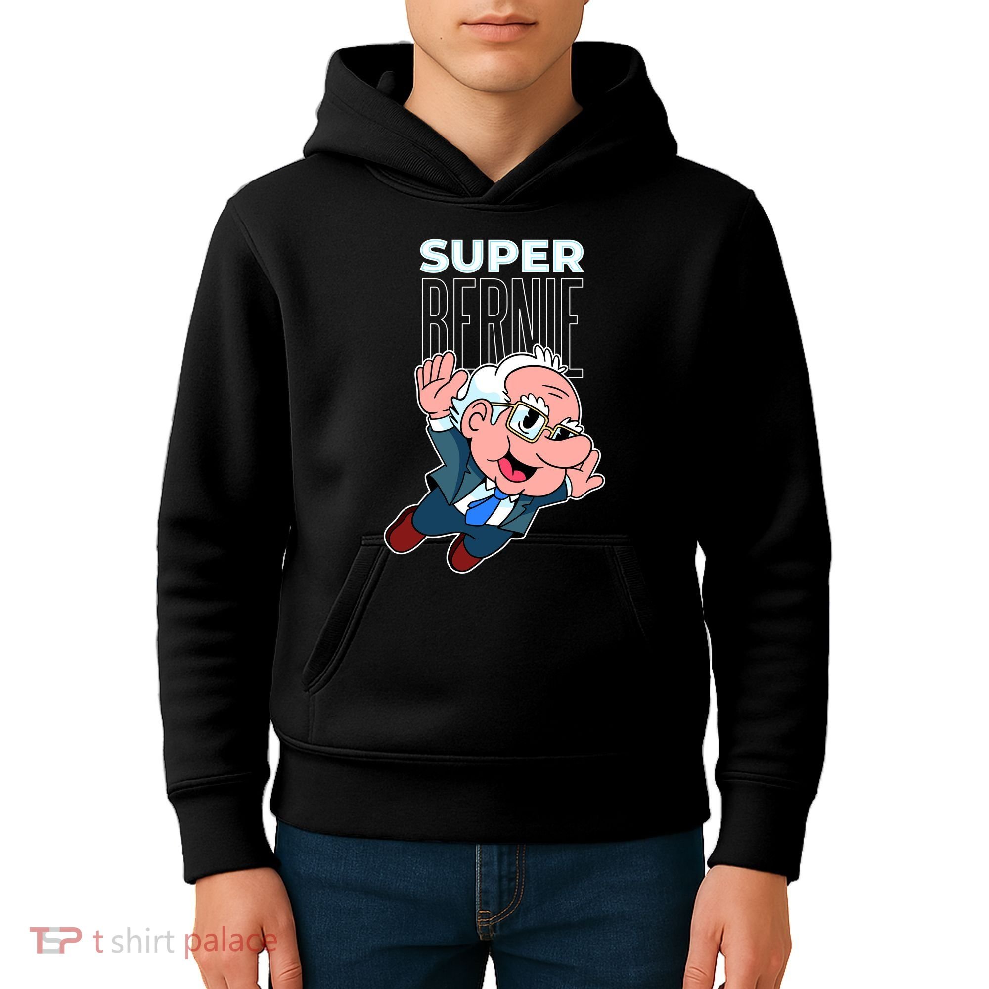 Super Bernie Sanders Kids Hoodie
