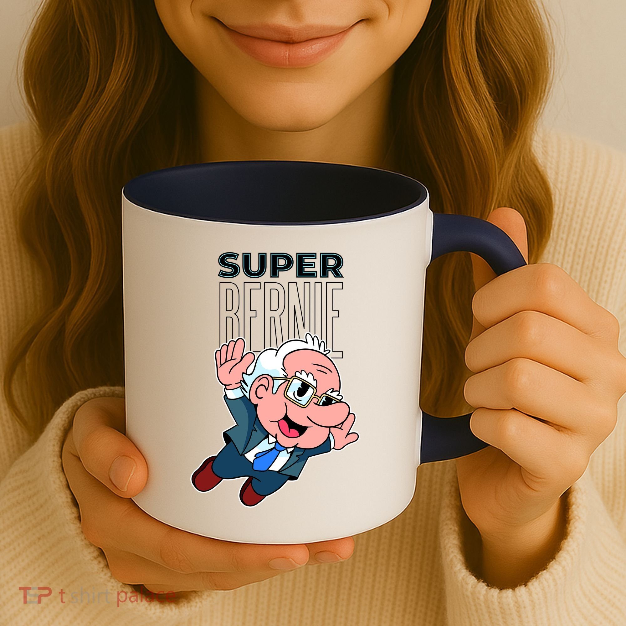 Super Bernie Sanders Coffee Mug