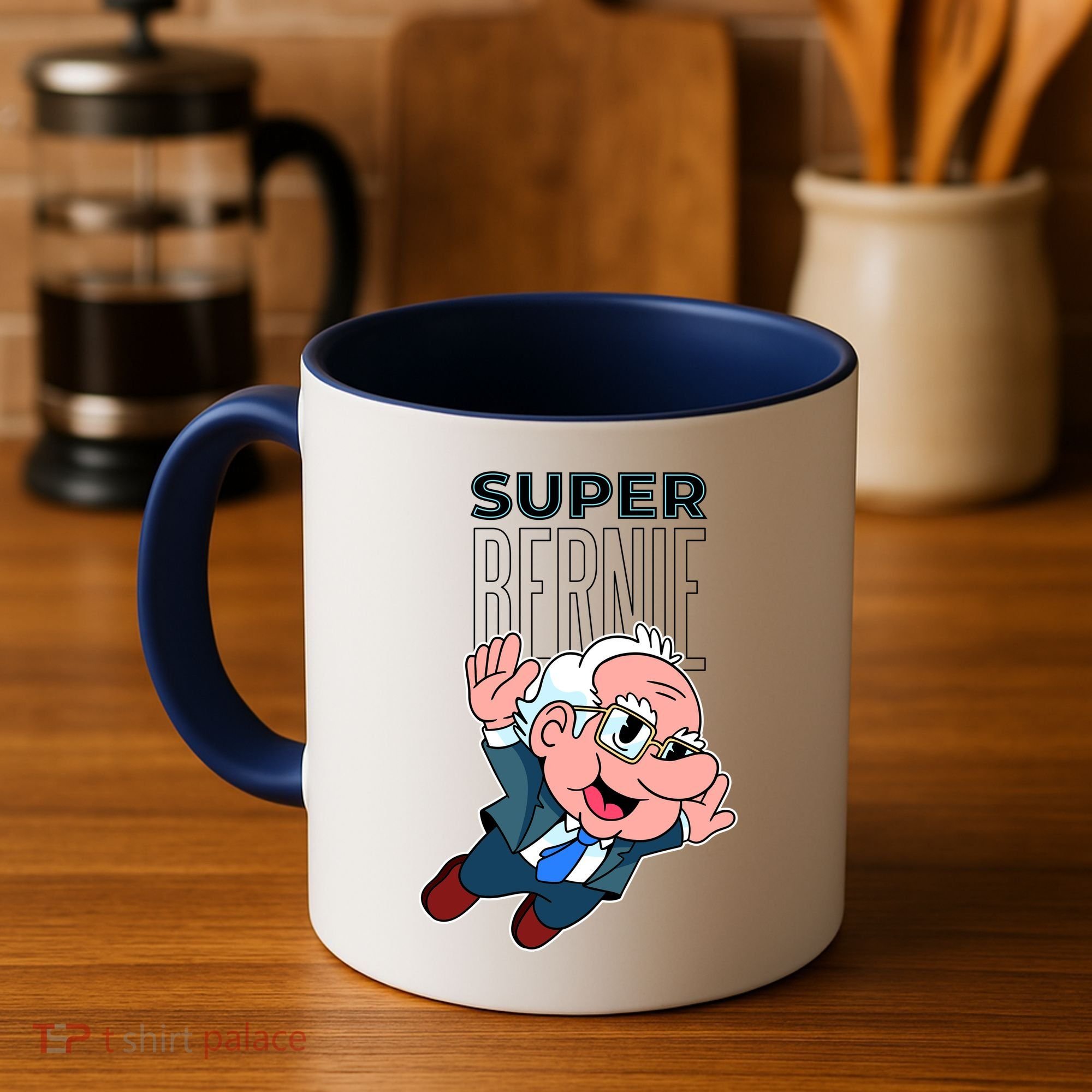 Super Bernie Sanders Coffee Mug