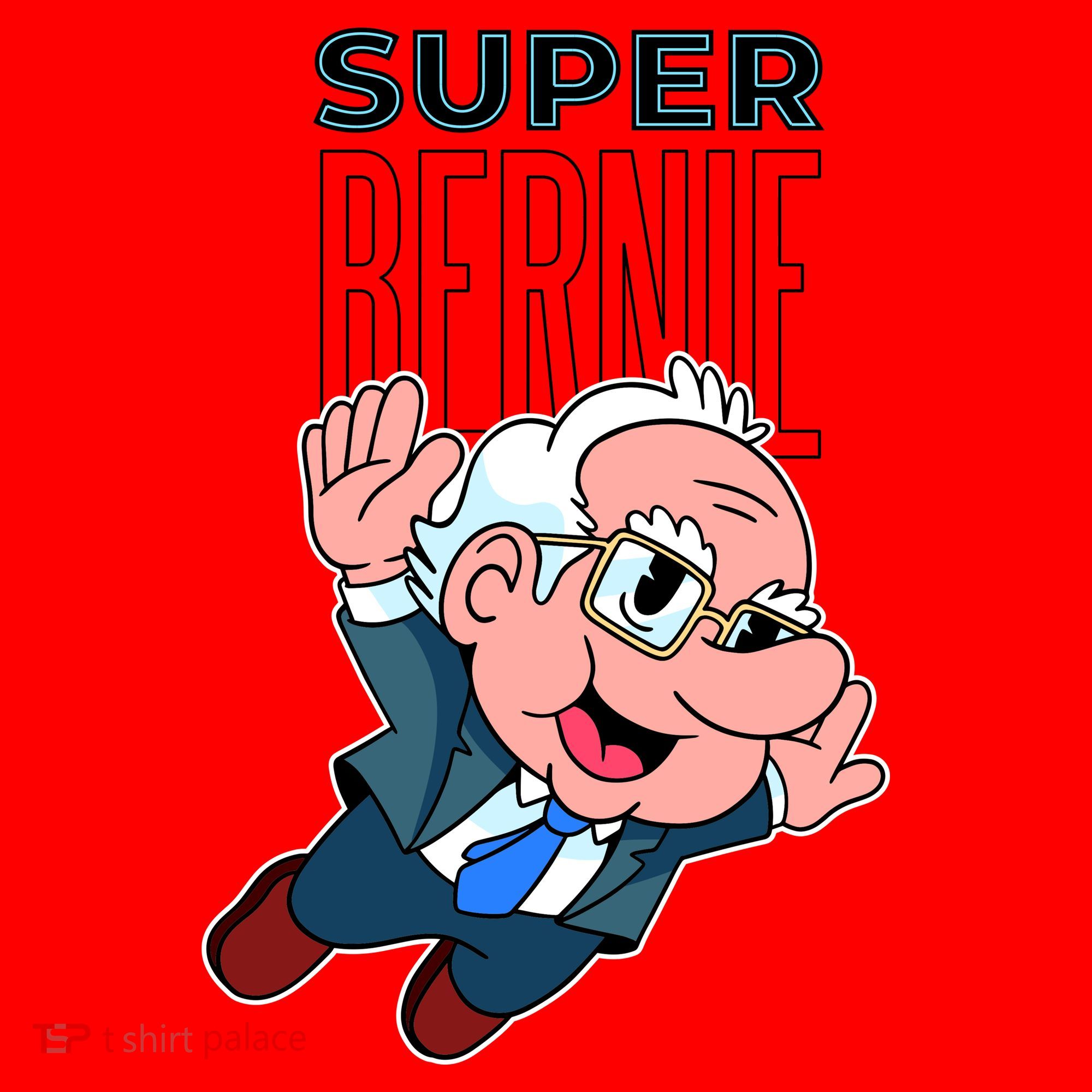 Super Bernie Sanders Santa Hat