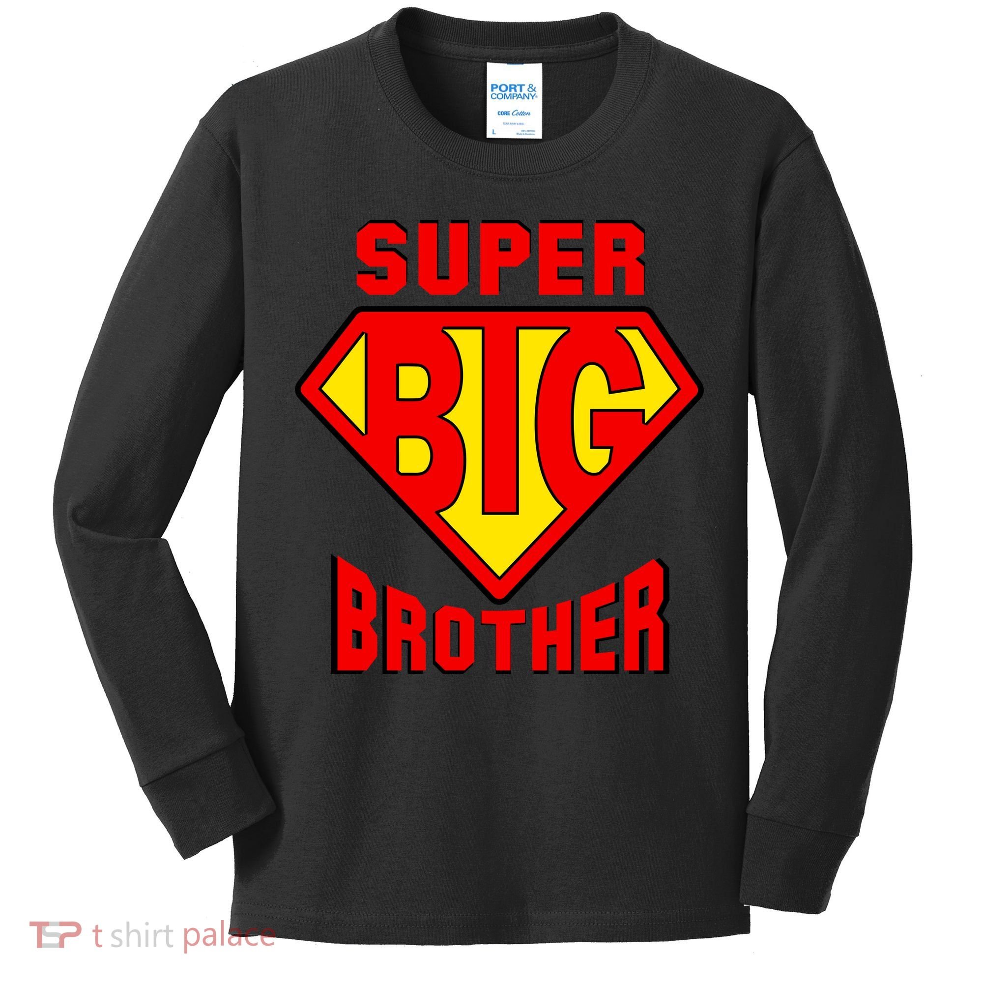 Super Big Brother Kids Long Sleeve Shirt