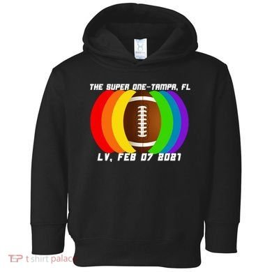 Super Big Game Kansas Football Toddler Hoodie