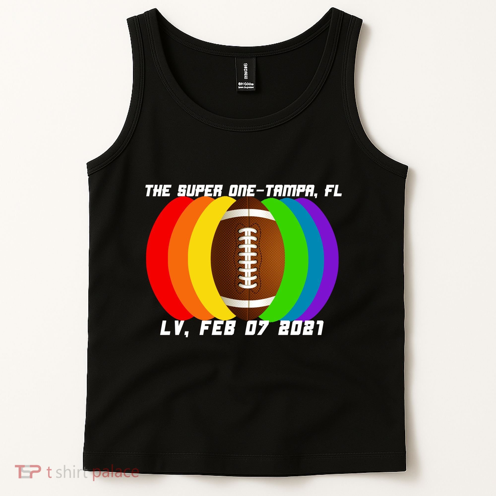 Super Big Game Kansas Football Tank Top