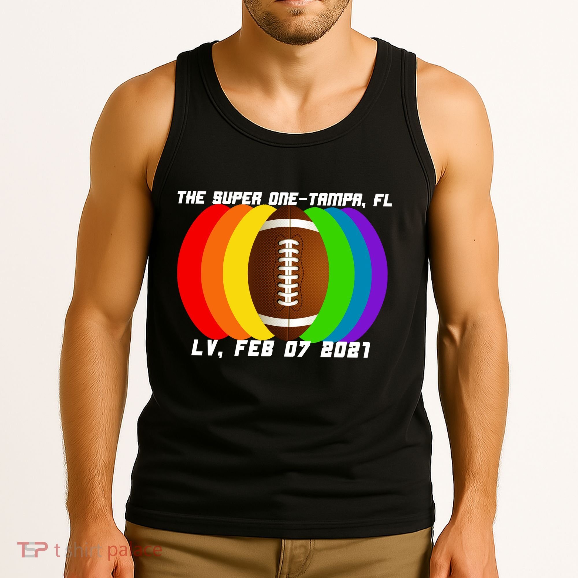 Super Big Game Kansas Football Tank Top