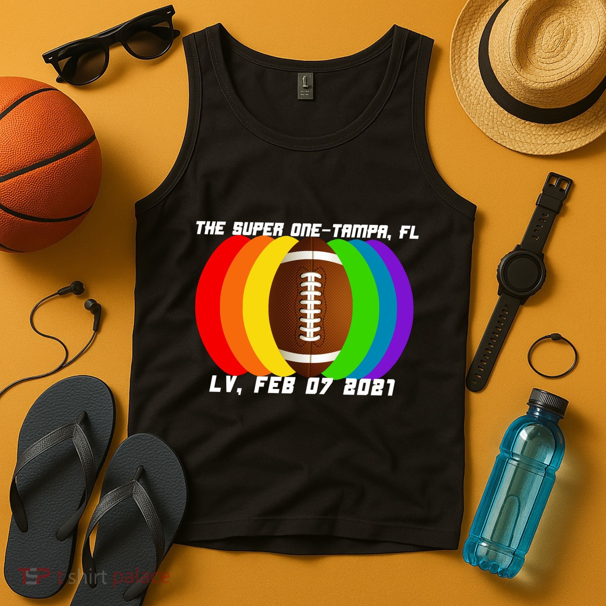 Super Big Game Kansas Football Tank Top