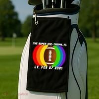 Super Big Game Kansas Football Golf Towel thumb 2