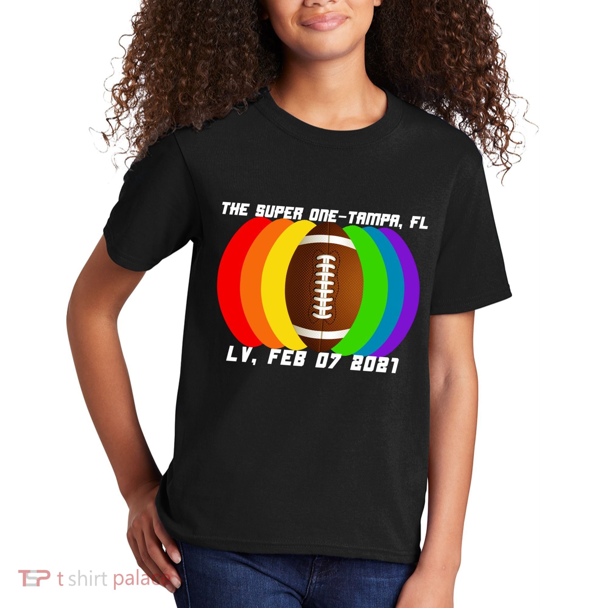 Super Big Game Kansas Football Kids T-Shirt