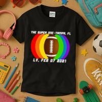 Super Big Game Kansas Football Kids T-Shirt thumb 3