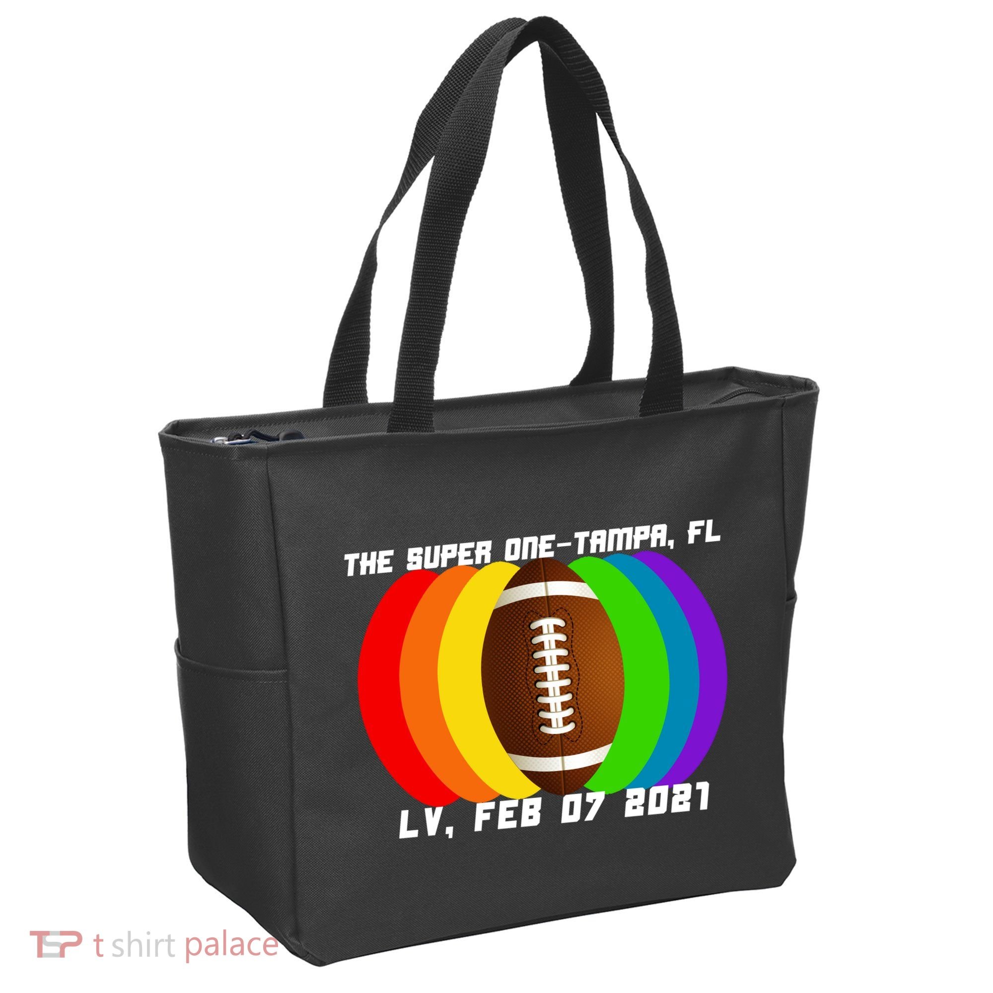 Super Big Game Kansas Football Tote Bag