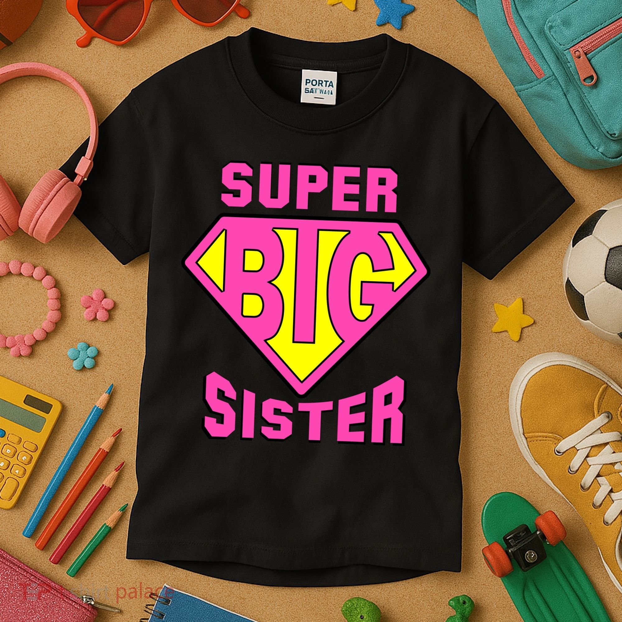 Super Big Sister Kids T-Shirt