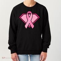 Super Breast Cancer Superhero Women's Sweatshirt thumb 0