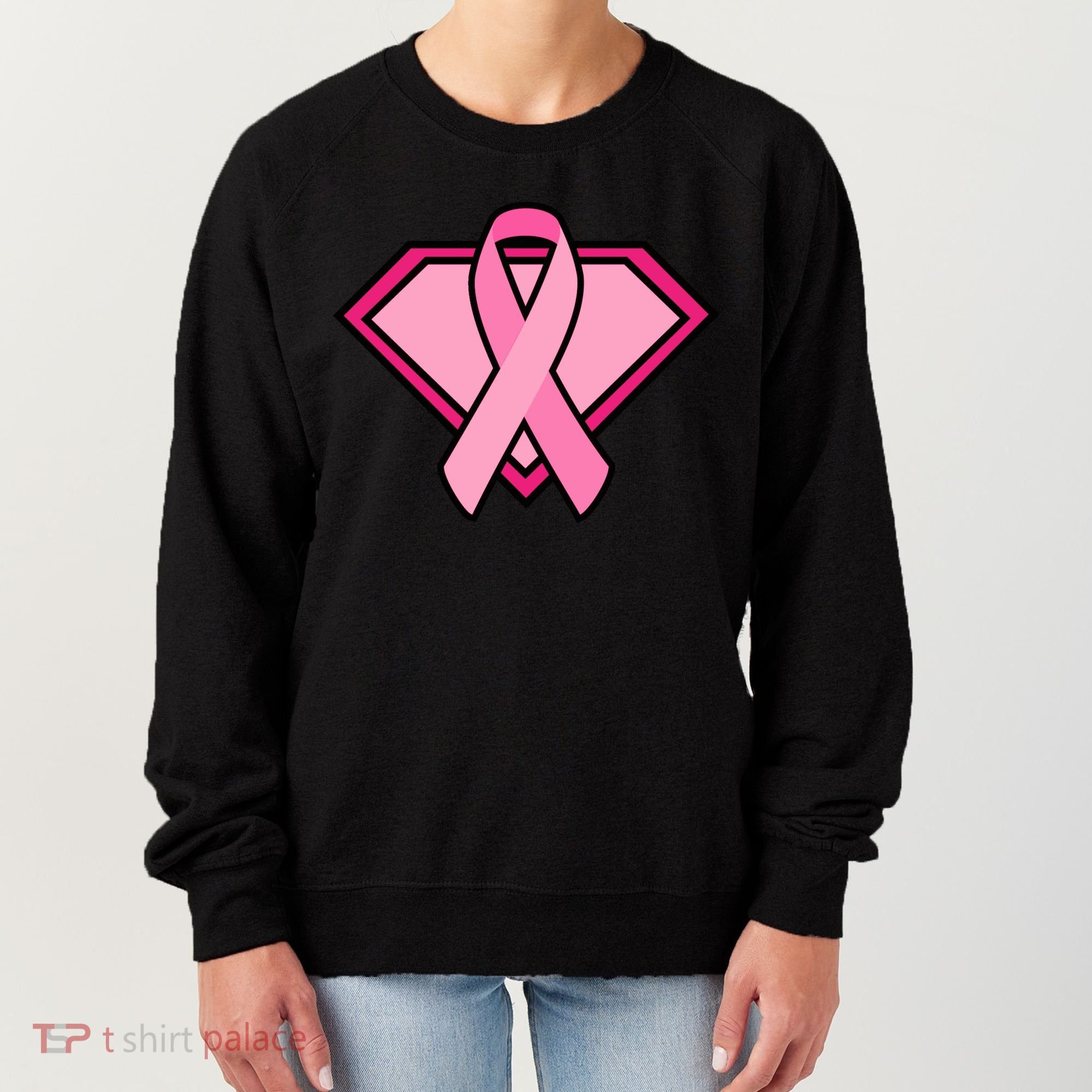 Super Breast Cancer Superhero Women's Sweatshirt