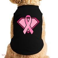 Super Breast Cancer Superhero Doggie Tank thumb 0