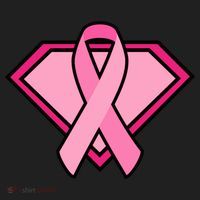 Super Breast Cancer Superhero Beanie thumb 2