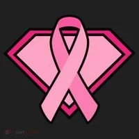 Super Breast Cancer Superhero Beanie thumb 2