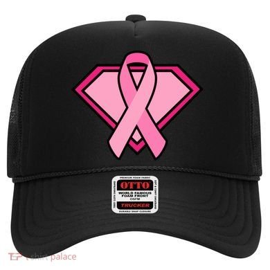Super Breast Cancer Superhero Hat