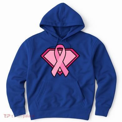 Super Breast Cancer Superhero Hoodie