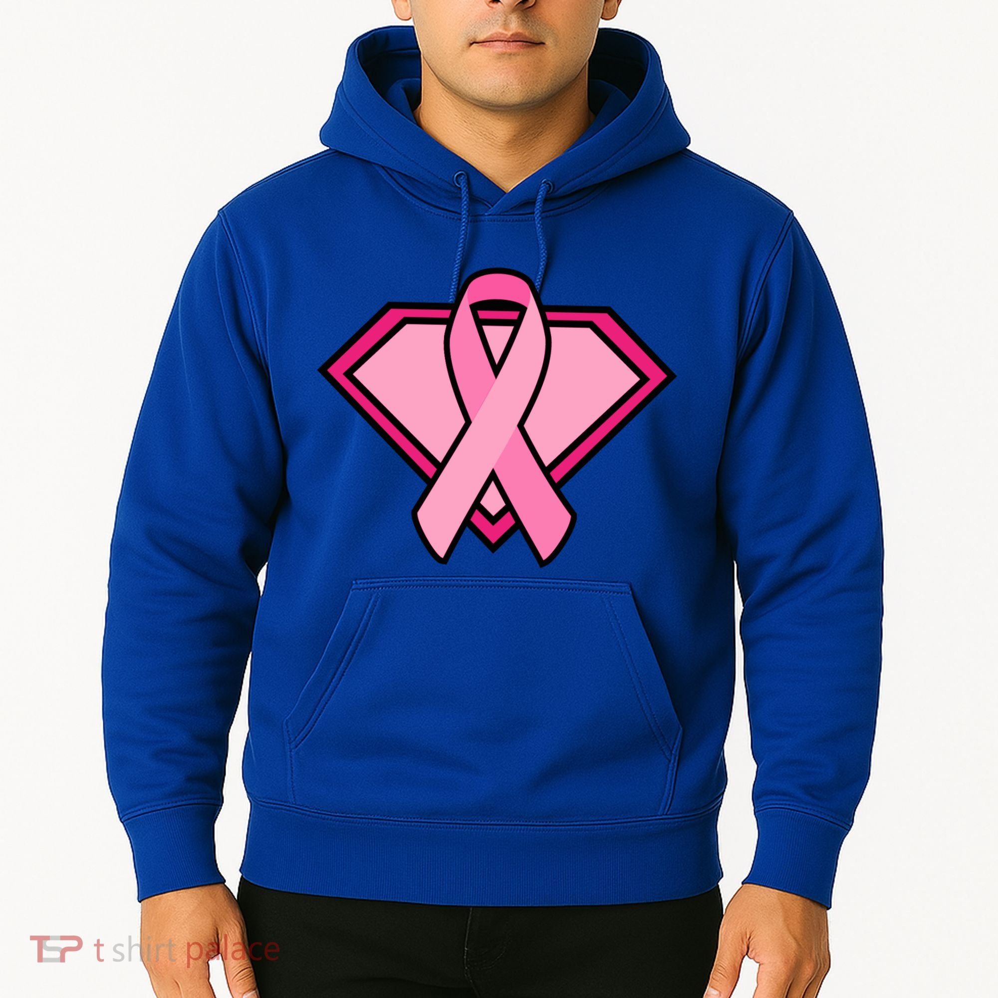 Super Breast Cancer Superhero Hoodie