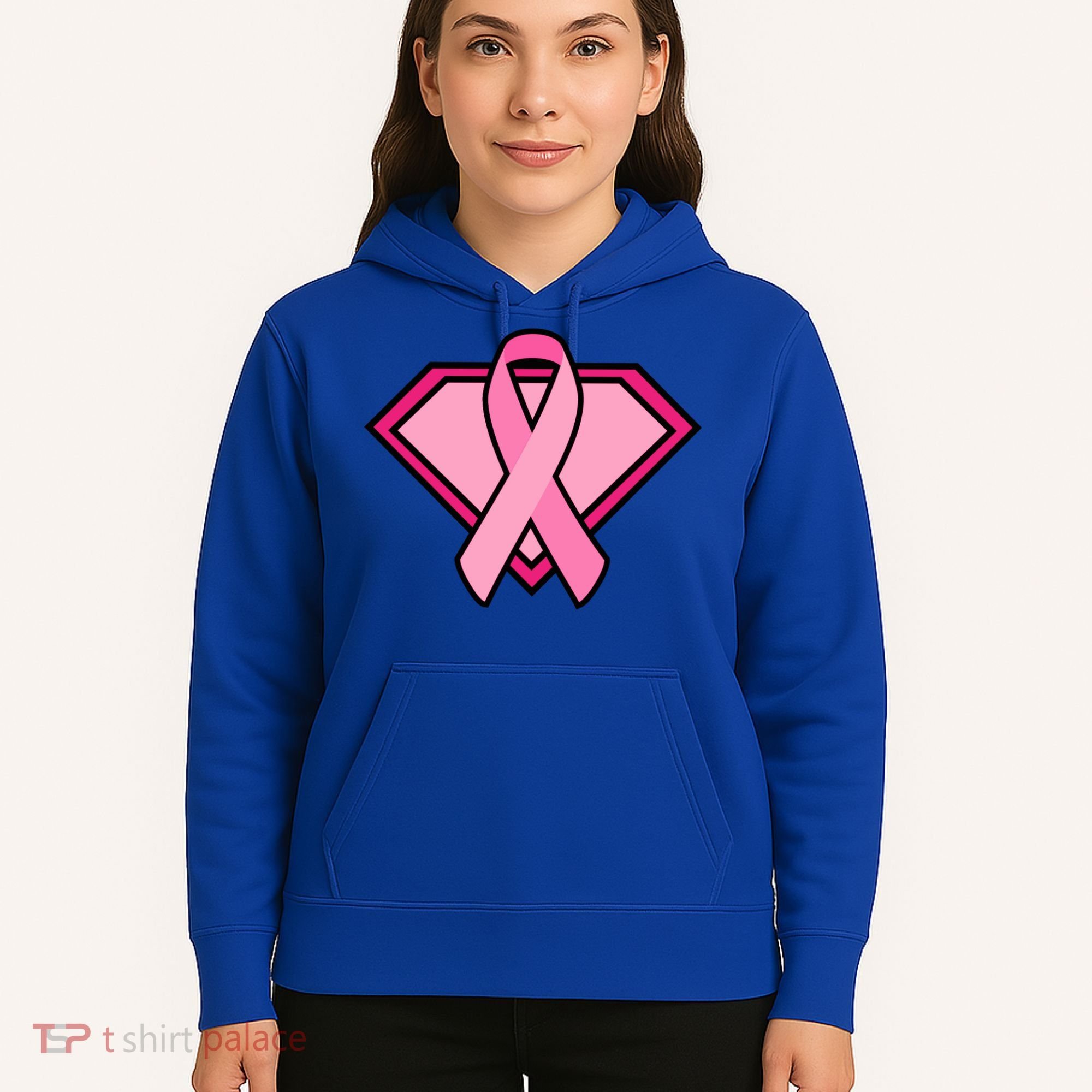 Super Breast Cancer Superhero Hoodie