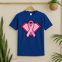 Super Breast Cancer Superhero T-Shirt thumb 2