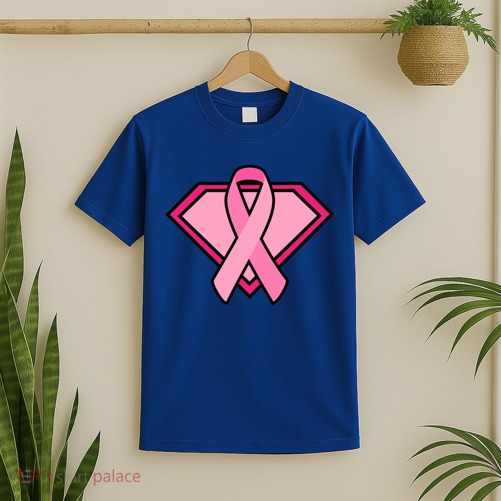 Super Breast Cancer Superhero T-Shirt