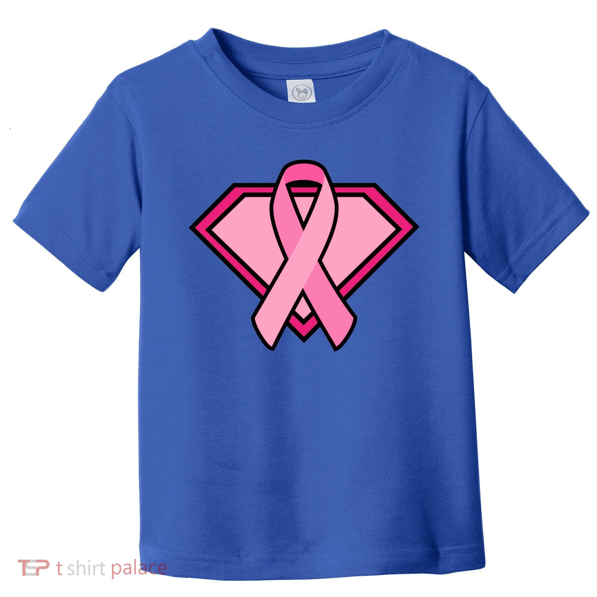 Super Breast Cancer Superhero Toddler T-Shirt