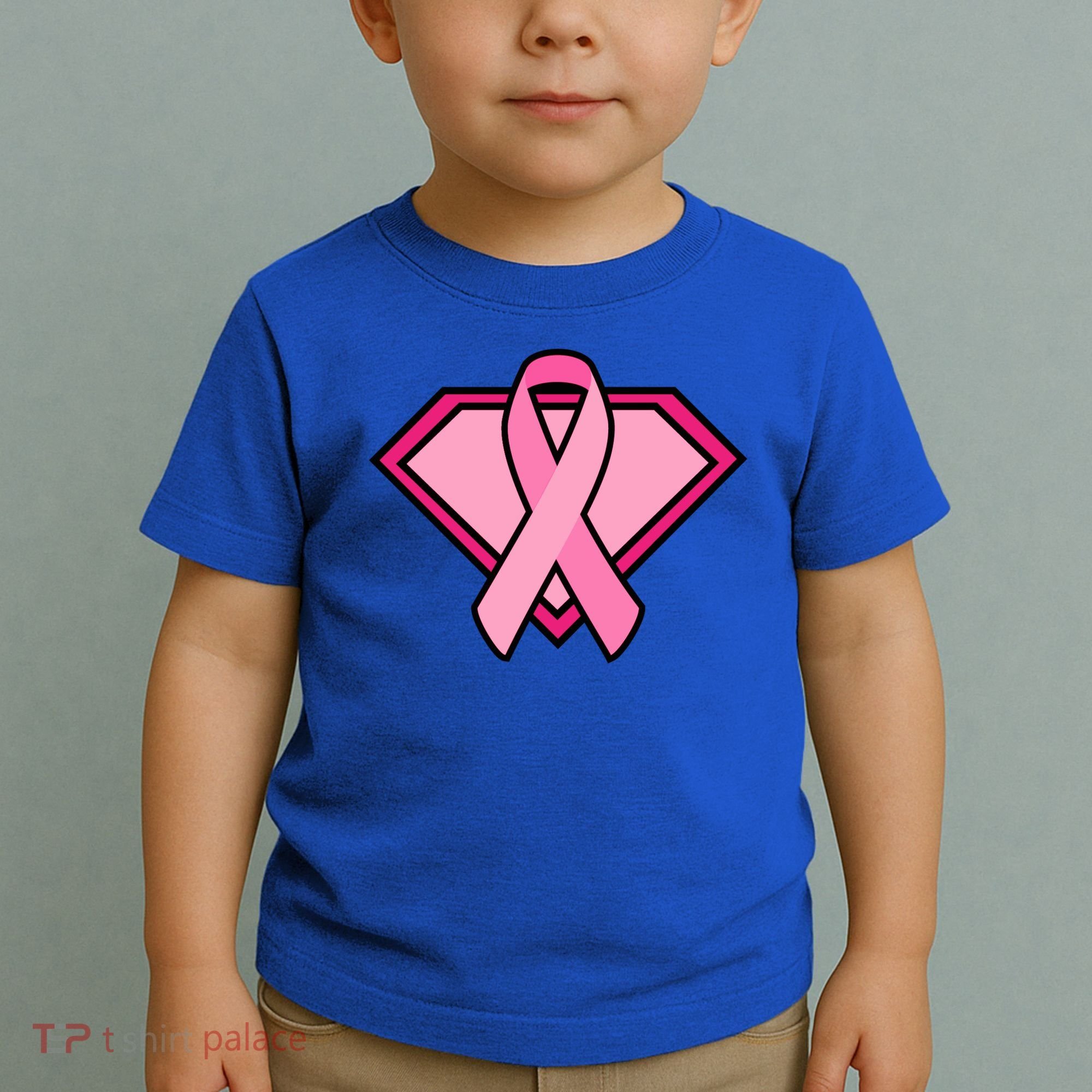 Super Breast Cancer Superhero Toddler T-Shirt