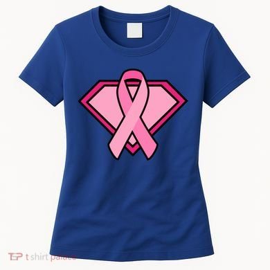 Super Breast Cancer Superhero Women's T-Shirt