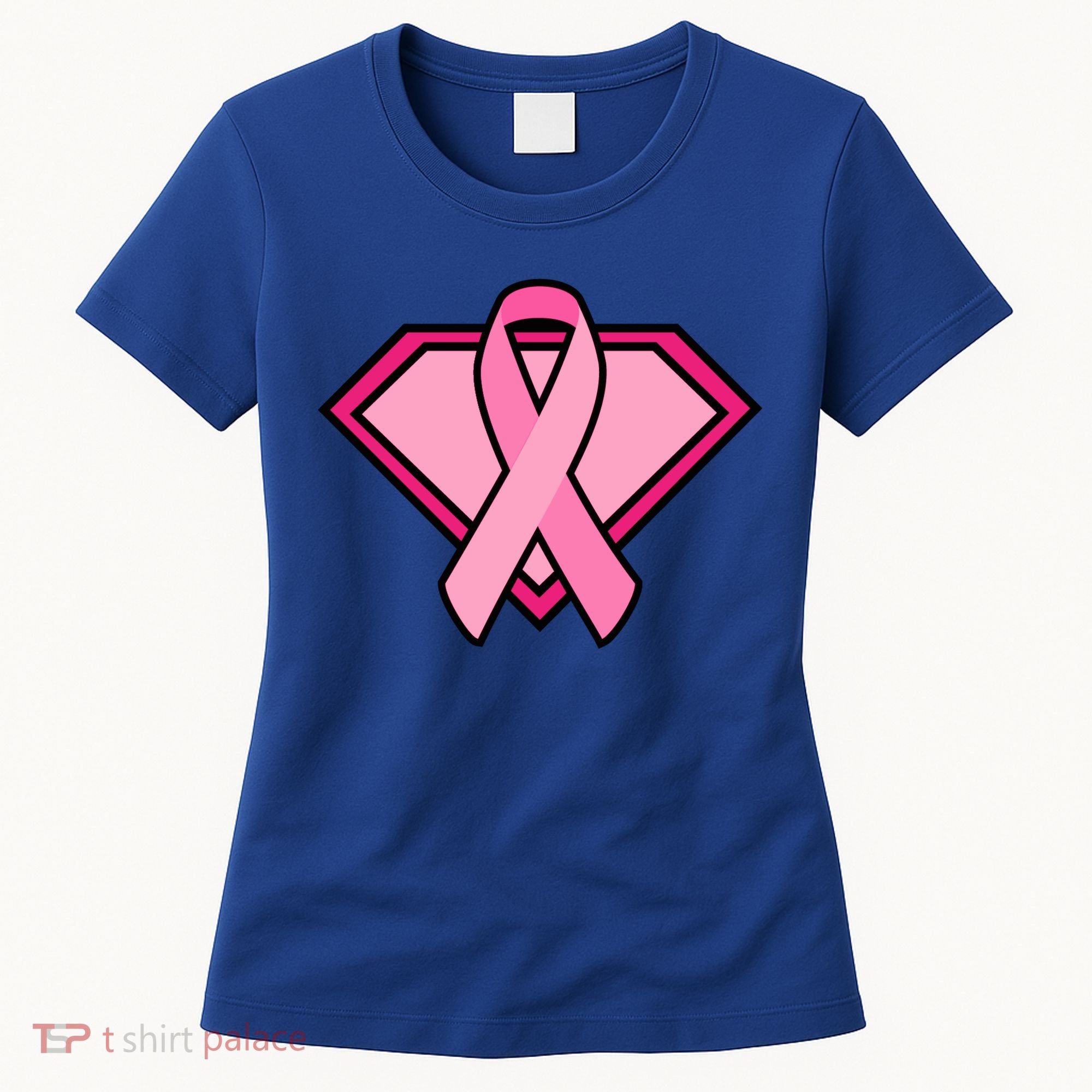 Super Breast Cancer Superhero Women's T-Shirt