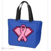Super Breast Cancer Superhero Tote Bag thumb 3
