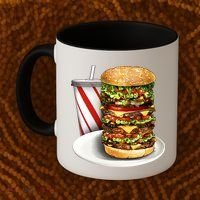Super Burger Coffee Mug thumb 2