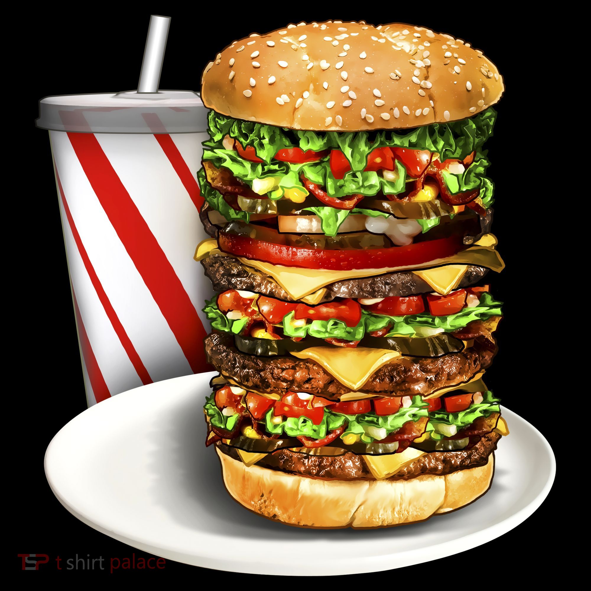 Super Burger Coffee Mug