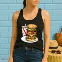 Super Burger Women's Tank Top thumb 2