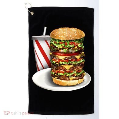 Super Burger Golf Towel