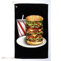 Super Burger Golf Towel thumb 0