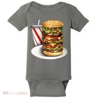 Super Burger Baby Bodysuit thumb 0