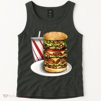Super Burger Tank Top thumb 2