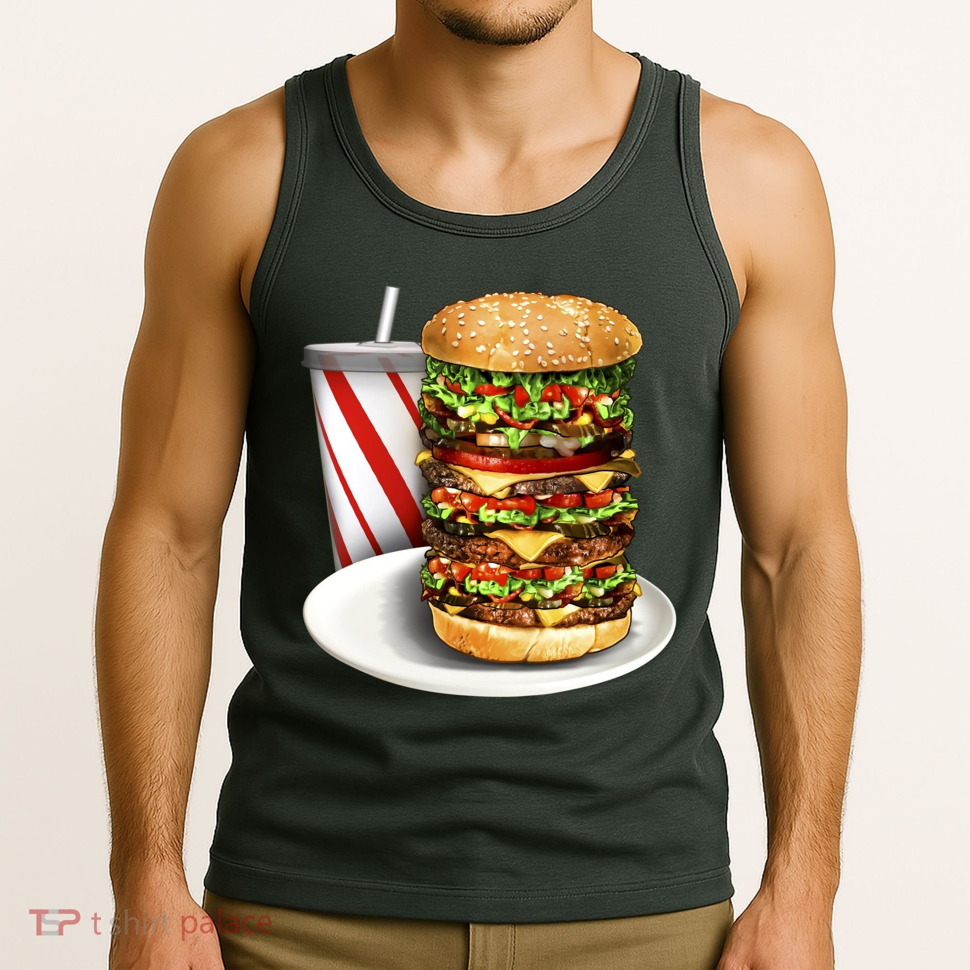 Super Burger Tank Top