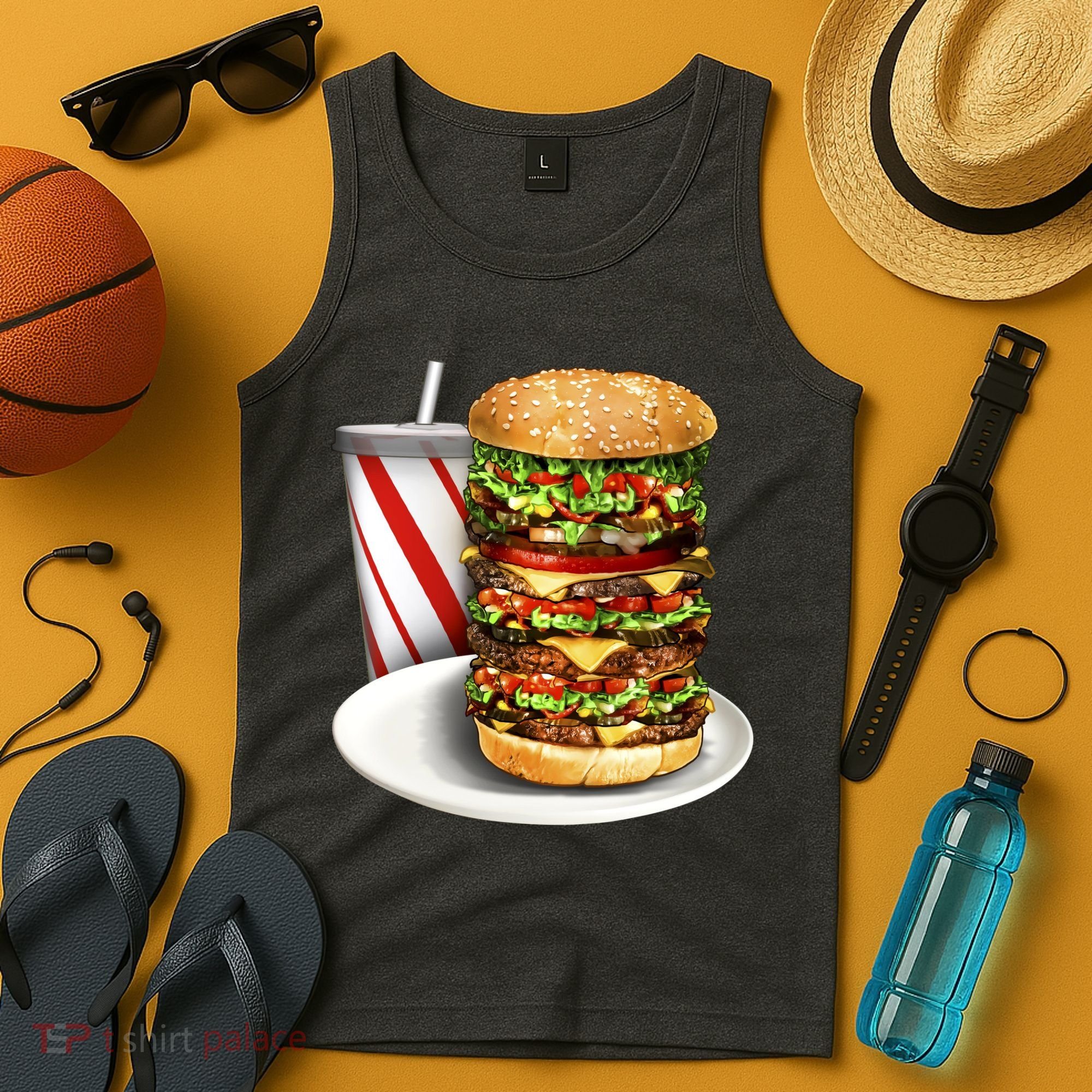 Super Burger Tank Top