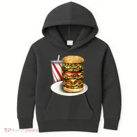 Super Burger Kids Hoodie thumb 0