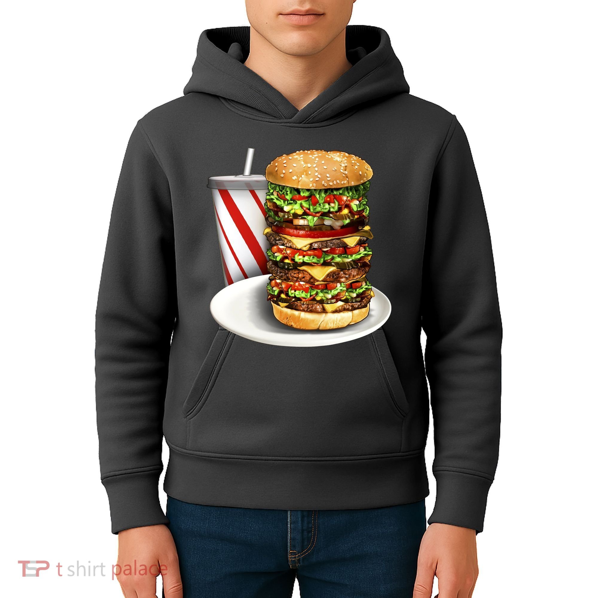 Super Burger Kids Hoodie