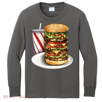 Super Burger Kids Long Sleeve Shirt