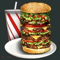 Super Burger Kids T-Shirt thumb 4
