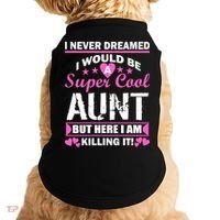 Super Cool Aunt Kiling It Doggie Tank thumb 0