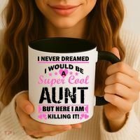 Super Cool Aunt Kiling It Coffee Mug thumb 3