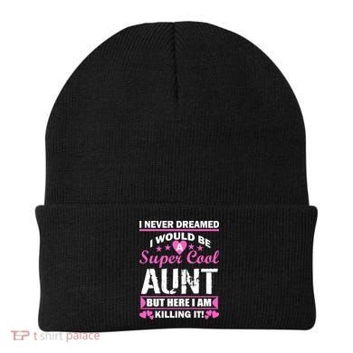 Super Cool Aunt Kiling It Beanie