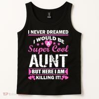 Super Cool Aunt Kiling It Tank Top thumb 2